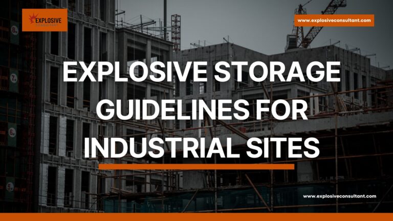 Explosive Storage Guidelines for Industrial Sites