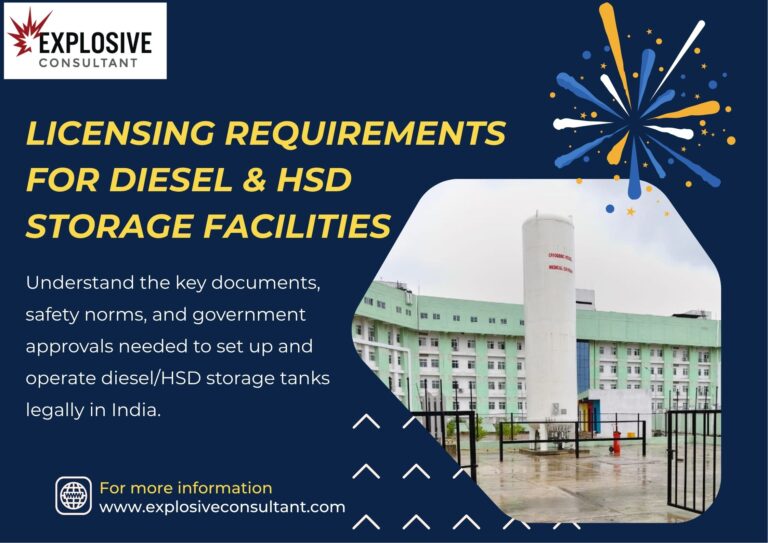 Licensing Requirements for Diesel & HSD Storage Facilities in India